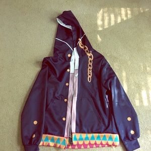 Anime Jacket JoJo Joestar Hooded S